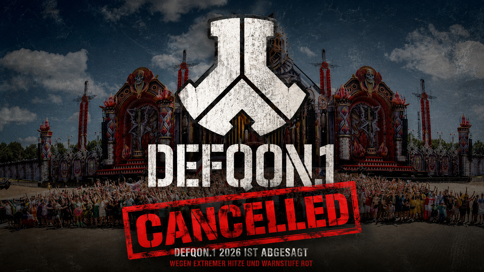 Defqon.1 abgesagt: Q-dance beendet Defqon.1 2026 wegen extremer Hitze